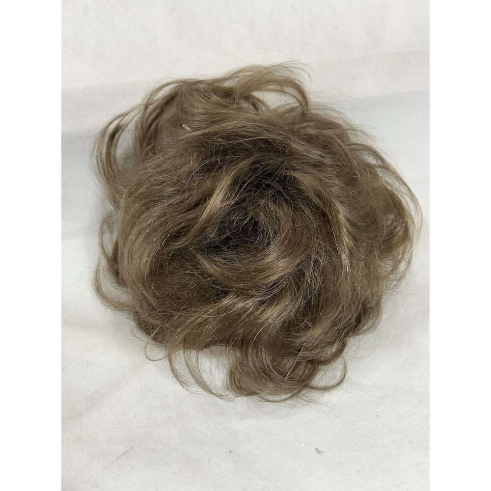 Vintage Human Hair Wiglet Topper Dark Blonde Light Brown Hairpiece Hong Kong